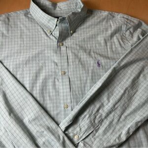 Polo Ralph Lauren Green Plaid Button-Down Shirt